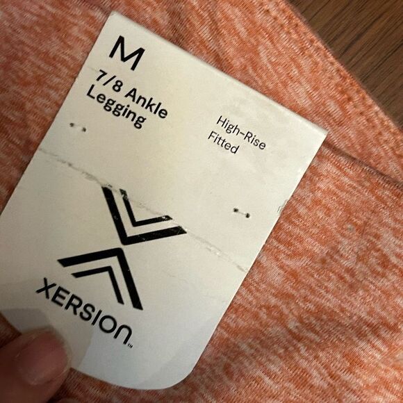 Xersion women’s pocket high-rise quick-dri ankle leggings size 7/8 NWT - Picture 3 of 9